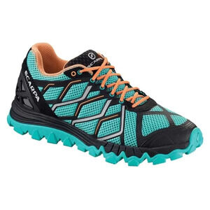 Scarpa Turquoise Orange Proton Trail Runner Lace‎ Up Shoes Sneakers Size 6.5